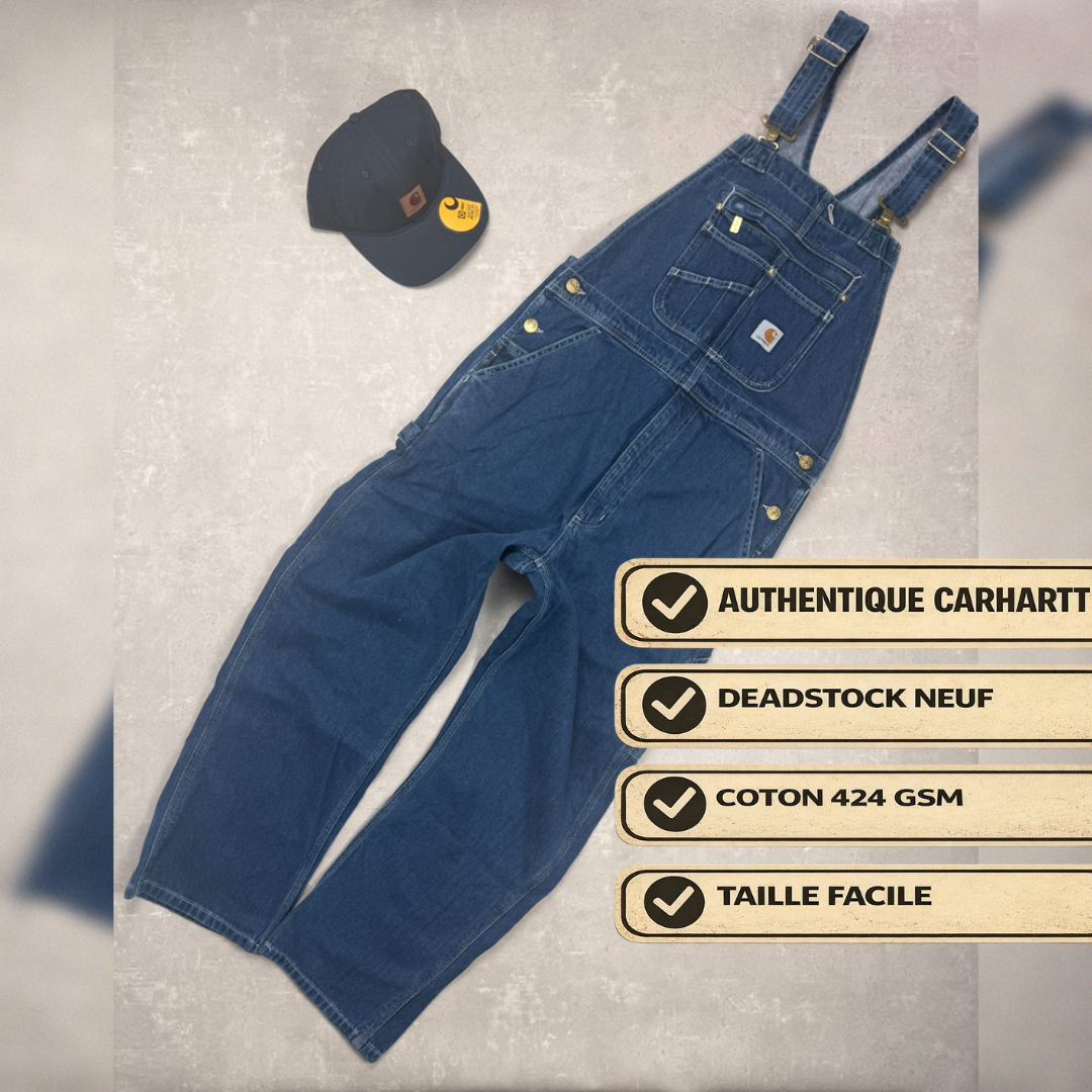 Salopette Carhartt Denim Ample
