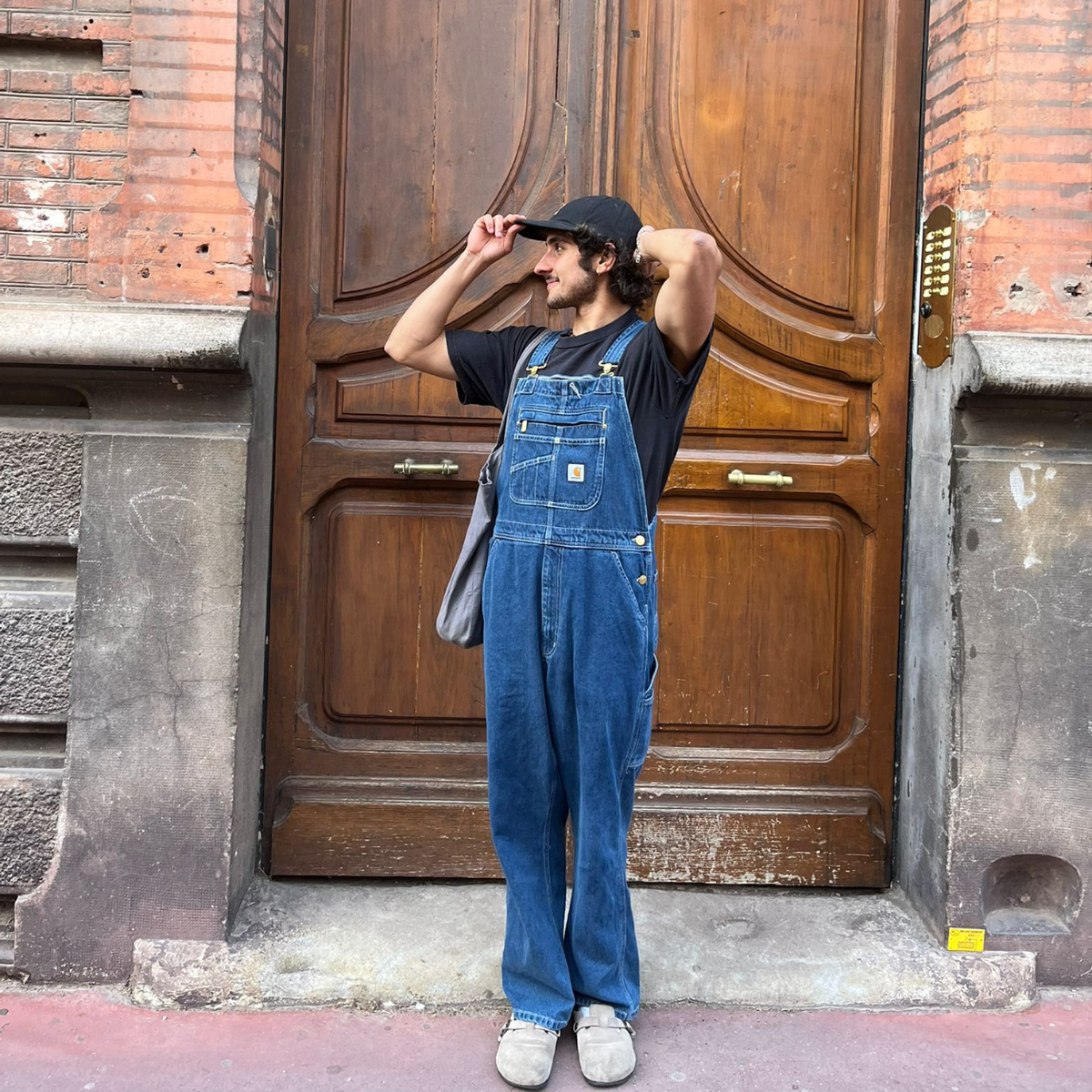 Salopette Carhartt Denim Ample