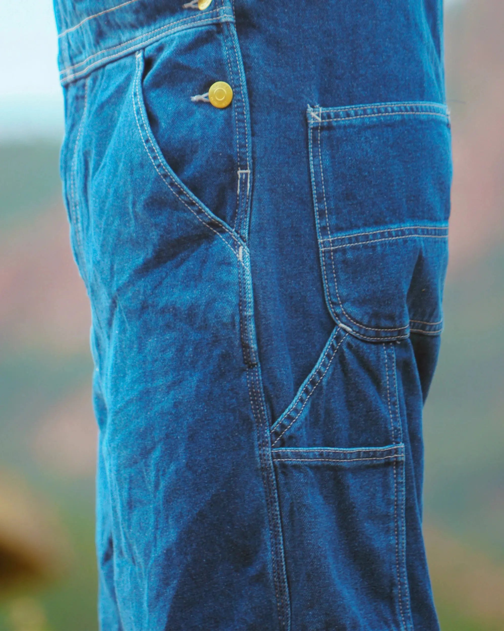 Salopette Carhartt Homme Toile Denim â Coupe Loose / Relaxed Fit Esprit Salopette