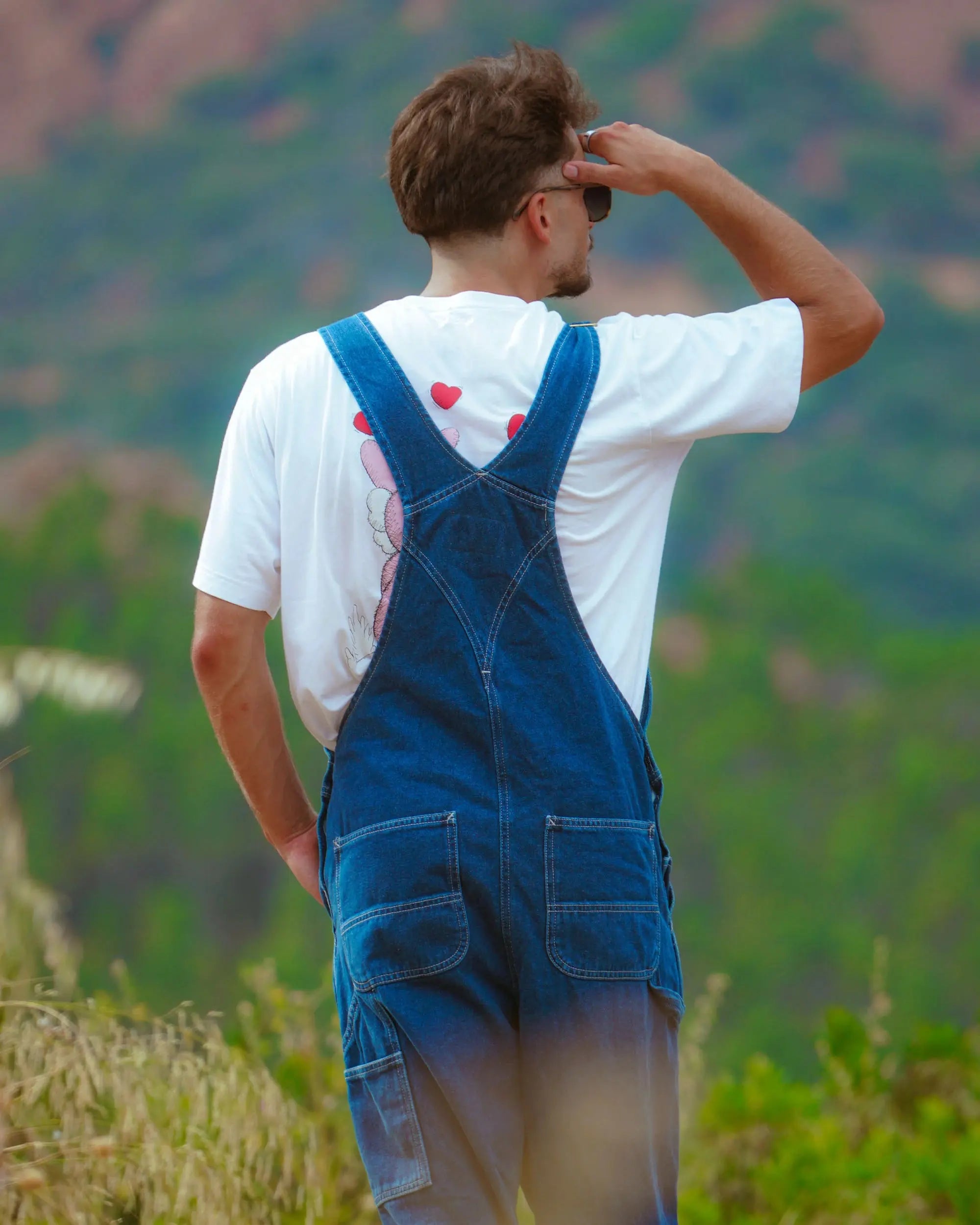 Salopette Carhartt Homme Toile Denim â Coupe Loose / Relaxed Fit Esprit Salopette