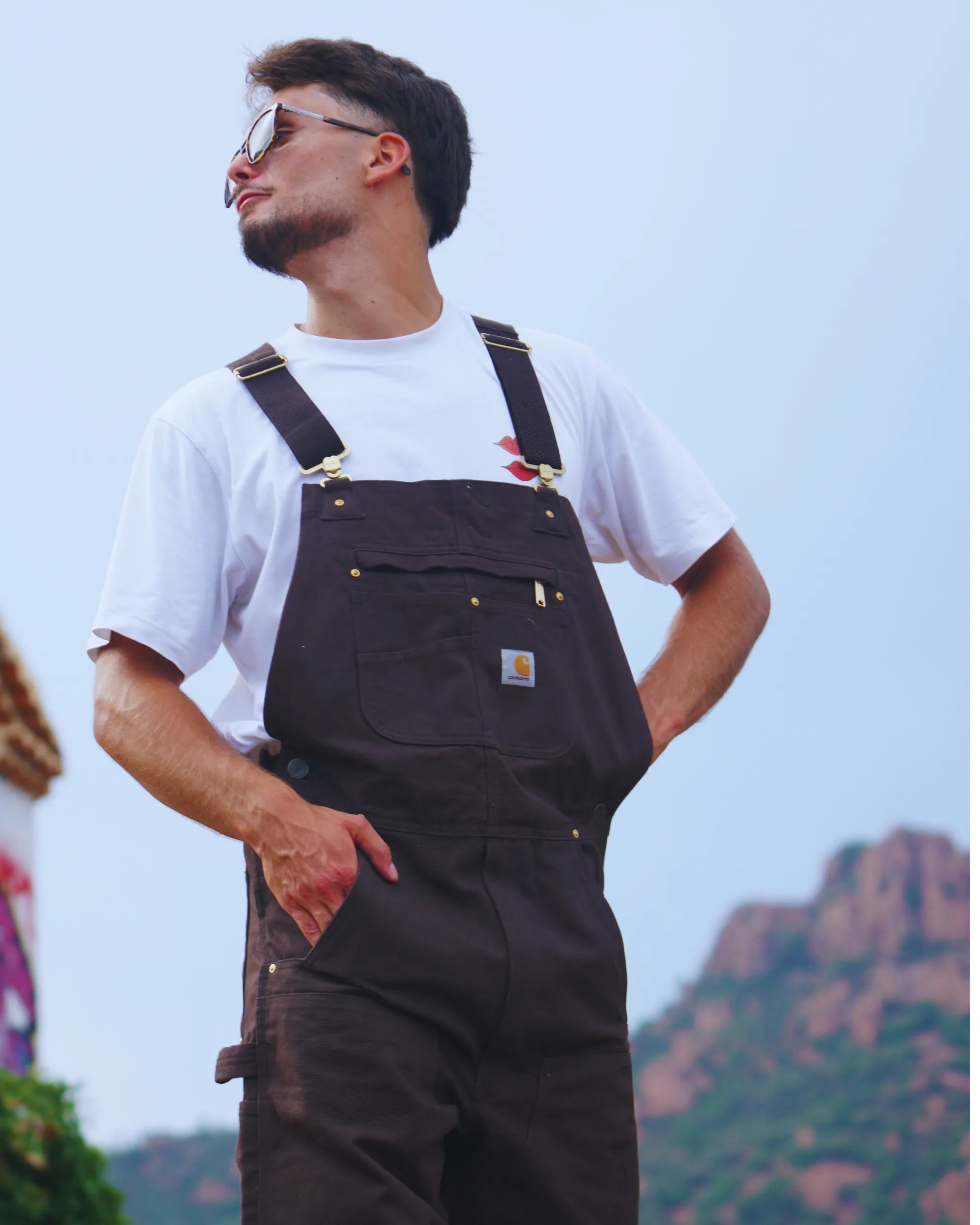 Salopette Carhartt Homme Canvas Robuste Carhartt
