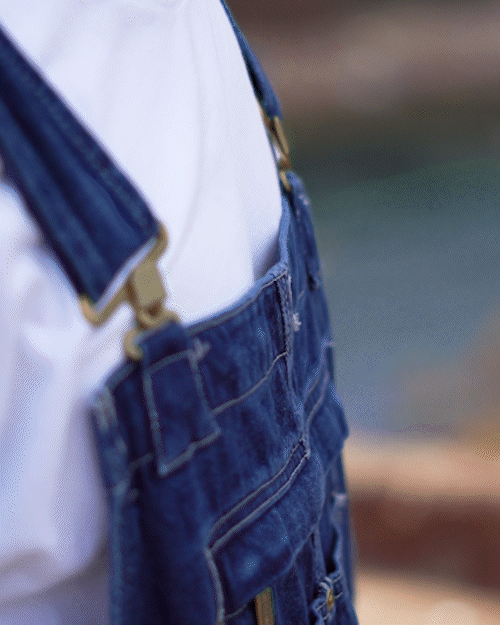 Salopette Carhartt Homme Denim Brut Esprit Salopette