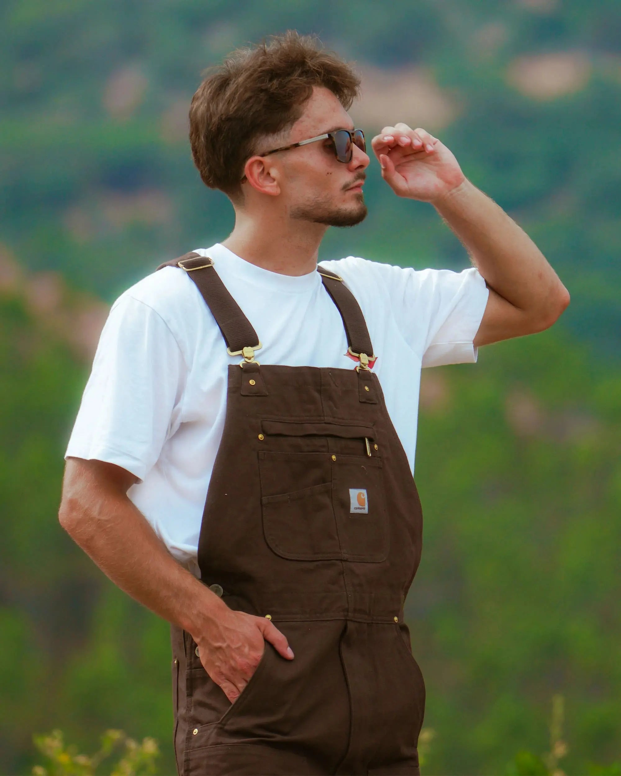 Salopette Carhartt Homme Toile Canvas – Coupe Loose / Relaxed Fit Carhartt