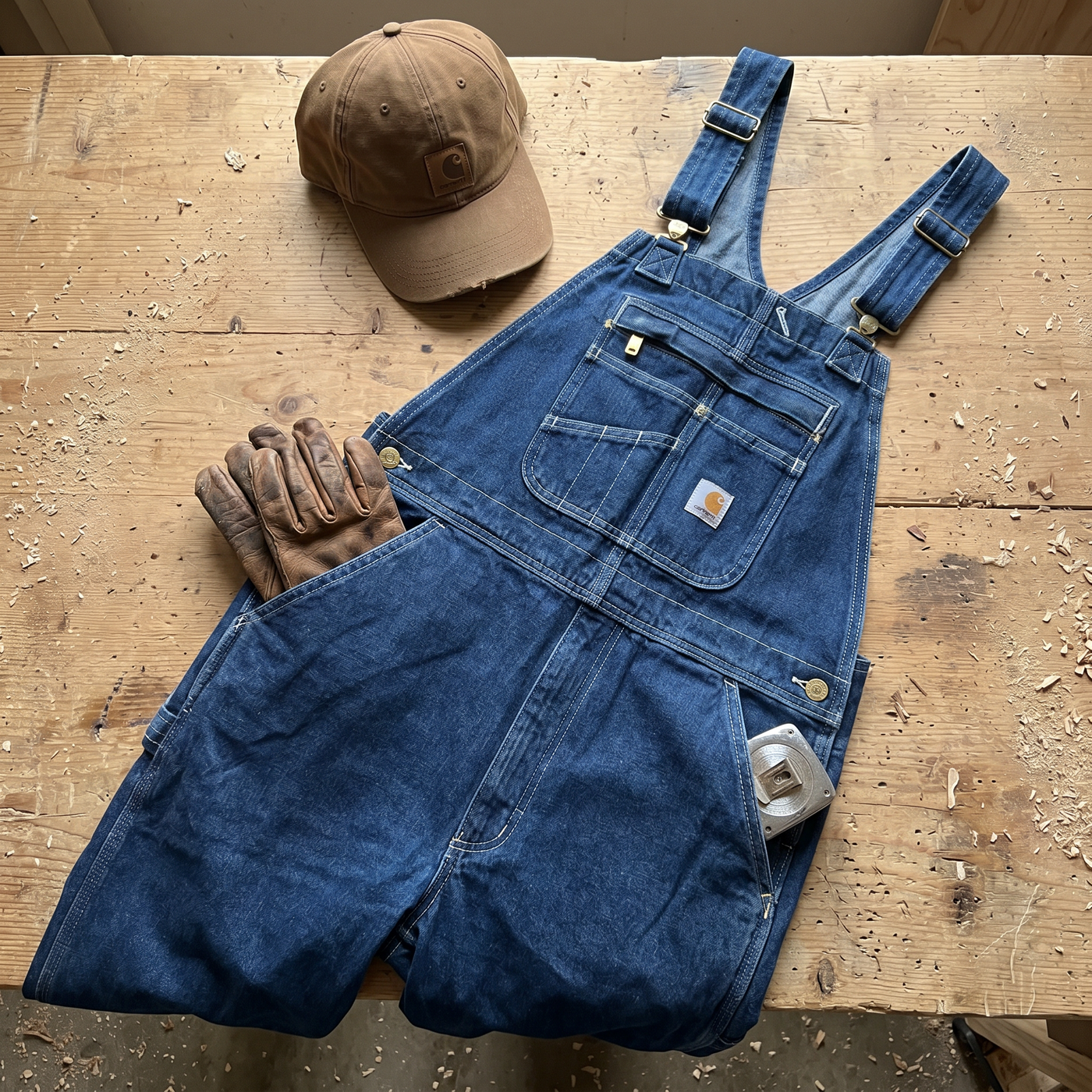 Guide pour choisir la taille d’une salopette Carhartt
